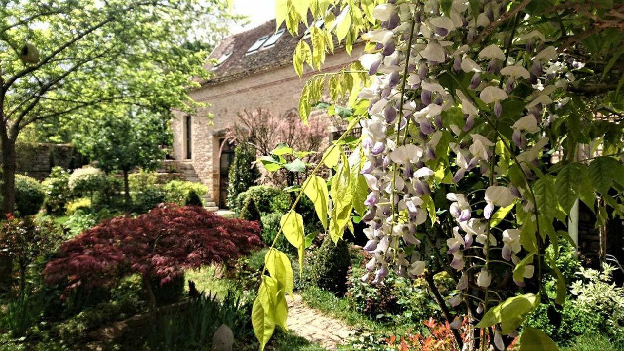 Les Jardins Art-Conscience Villa Etrigny Buitenkant foto