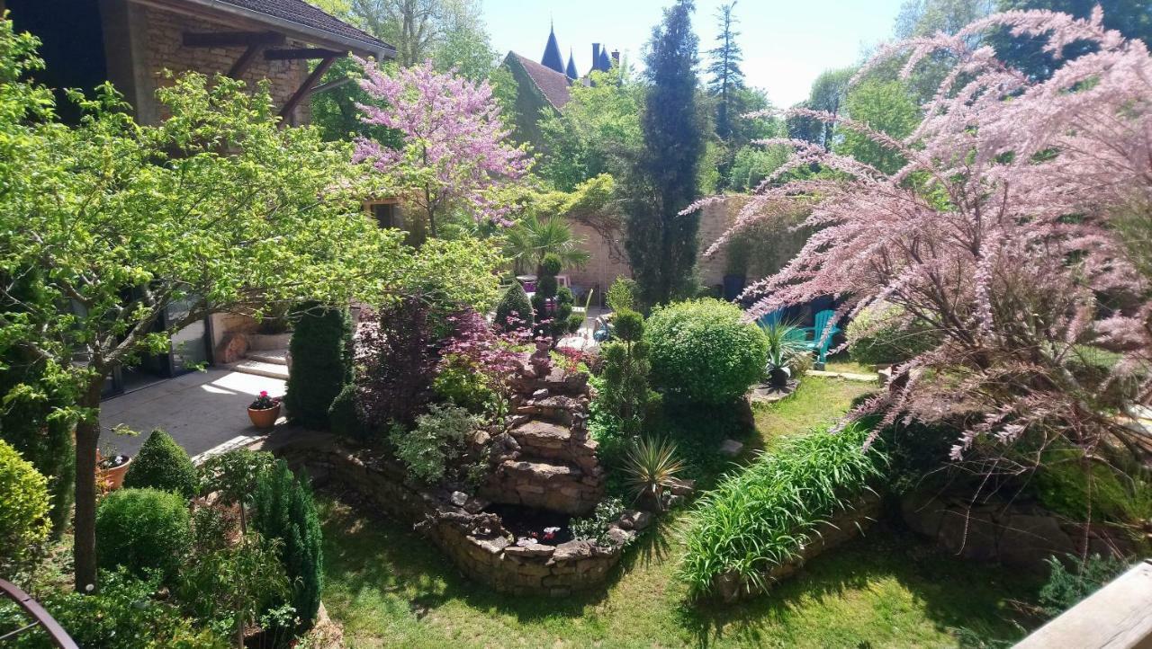 Les Jardins Art-Conscience Villa Etrigny Buitenkant foto